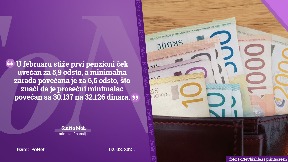 Stiže prva uvećana penzija